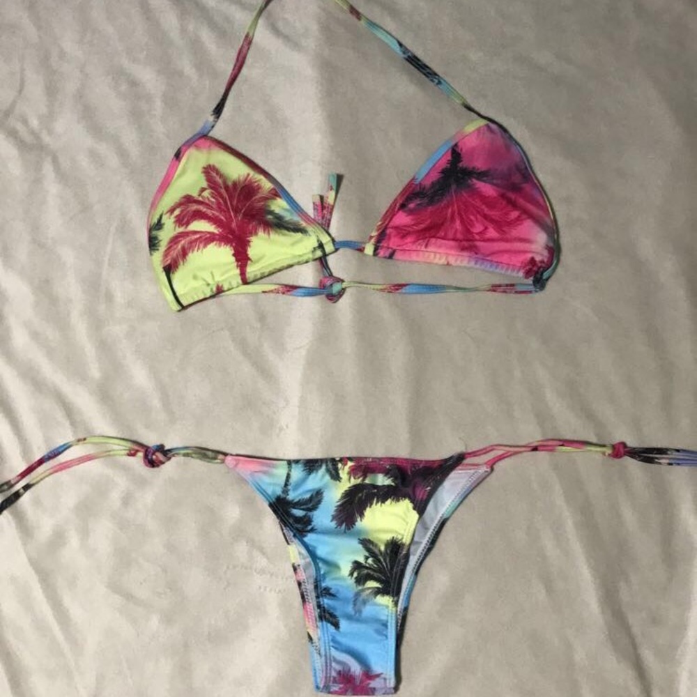 Two piece bathing suit